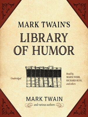 cover image of Mark Twain's Library of Humor